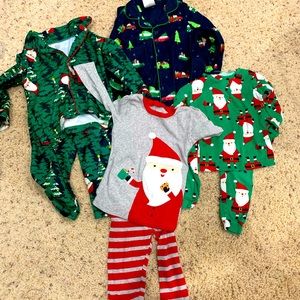 ⭐️sold⭐️Toddler Holiday pajamas